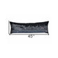 46" Black Philadelphia Nighttime Skyline Lumbar Decorative Pillow