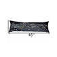 46" Black Pittsburgh Nighttime Skyline Lumbar Decorative Pillow