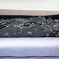 46" Black Pittsburgh Nighttime Skyline Lumbar Decorative Pillow