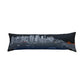 46" Black San Francisco Nighttime Skyline Lumbar Decorative Pillow