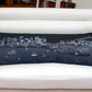 46" Black Sydney Nighttime Skyline Lumbar Decorative Pillow