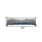 14" X 46" Cream Sydney Daylight Skyline Lumbar Decorative Pillow