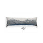 46" White Sydney Daylight Skyline Lumbar Decorative Pillow