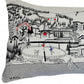 14" X 46" Cream Vail Daylight Skyline Lumbar Decorative Pillow
