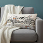 14" X 24" Cream Jackson Daylight Skyline Lumbar Decorative Pillow
