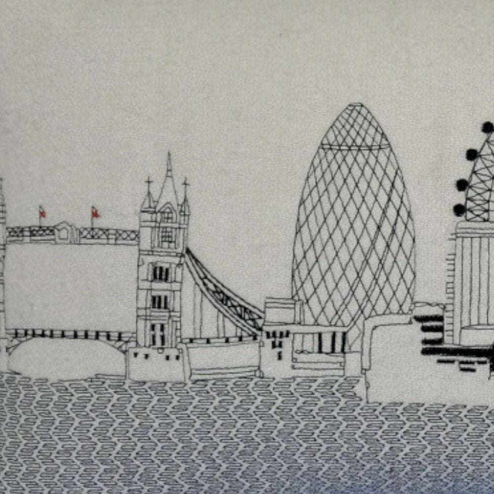 14" X 24" Cream Hometown Pride Wool Lumbar Throw Pillow