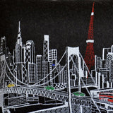 14" X 24" Black Gray and White Hometown Pride Wool Lumbar Throw Pillow