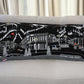 35" Black Aspen Nighttime Skyline Lumbar Decorative Pillow