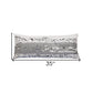 14" X 35" Cream Homer Spit Daylight Skyline Lumbar Decorative Pillow