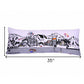 14" X 35" Cream Jackson Daylight Skyline Lumbar Decorative Pillow