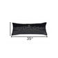 35" Black Madison Nighttime Skyline Lumbar Decorative Pillow