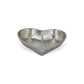 7" Silver Heart Cast Iron Handmade Vanity Tray