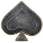 6" Black Ace Of Spades Cast Iron Handmade Vanity Tray