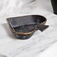 6" Black Novelty Cast Iron Handmade Vanity Tray