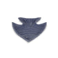 8" Blue Angel Fish Cast Iron Vanity Tray Tray