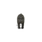 5" Black Cast Iron Pig Hand Painted Sculpture
