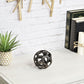 4" Black Cast Iron Hand Painted Tabletop Sculpture