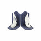 Set of Two 5" Blue And White Cast Iron Sailboat Decorative Bookends
