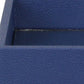 10" Navy Blue Rectangular Wood Handmade Tray