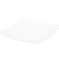 13" White Square Bone China Platter