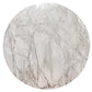 15" X 15" Silver And Gray Abstract Round Placemats
