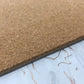 12" X 18" Gold And Silver Abstract Agglomerated cork Placemats