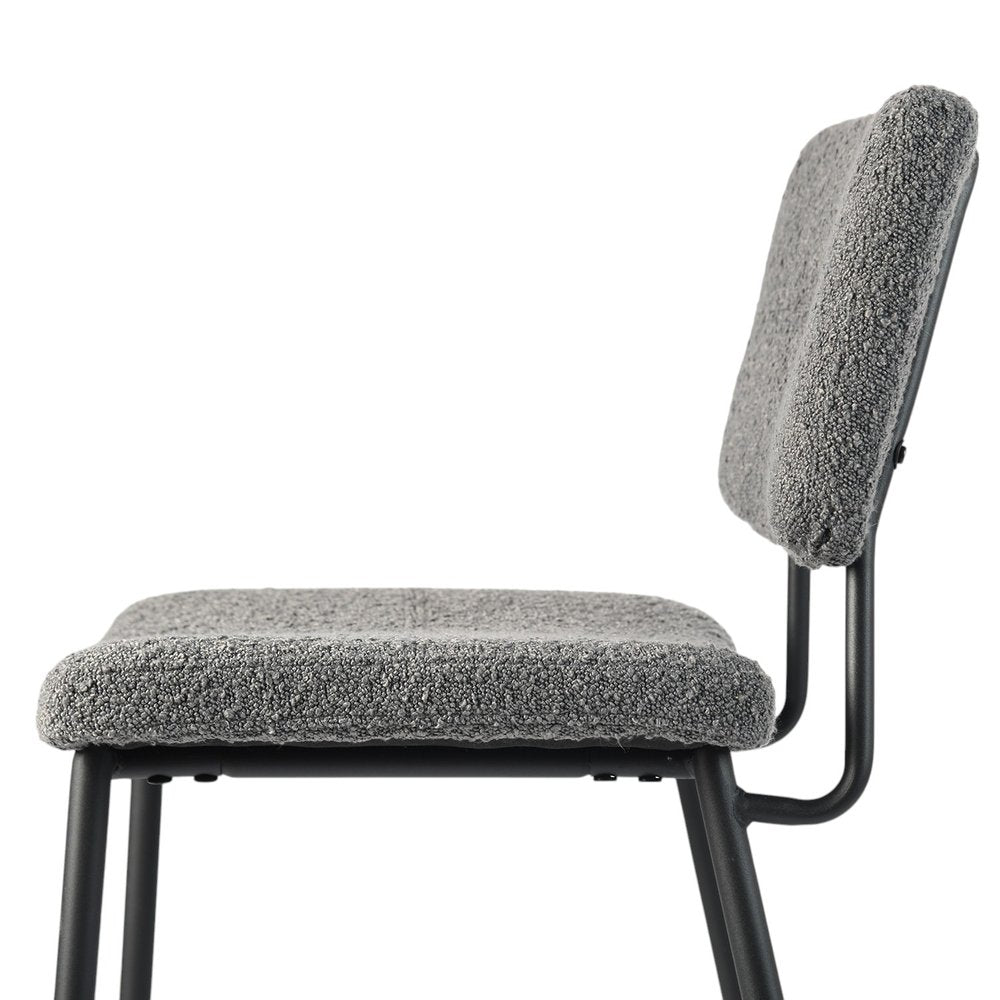 Set of Two Green and Black Manufactured Wood and Steel Low Back Bar Height Bar Chairs