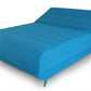 Turquoise Full Adjustable Upholstered Polyester No Bed Frame with Mattress