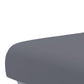 Light Gray Full Adjustable Upholstered Polyester No Bed Frame with Mattress