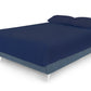 Blue Jeans and Blue Full Adjustable Upholstered Polyester No Bed Frame with Mattress