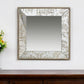 15" Square Vintage Style Wall Mounted Accent Mirror