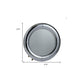32" Silver Round Curved Frame Accent Mirror