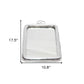 18" Silver Aluminum Framed Accent Mirror