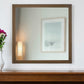 40" Square Wood Framed Accent Mirror