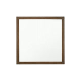 40" Square Wood Framed Accent Mirror