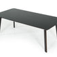 87" Ebony Dining Table