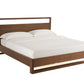 Brown Wood And California King Bed Frame