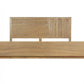 Natural Wood King Bed Frame