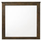 40" Square Wood Framed Mounted Dresser Mirror