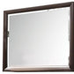 36" Merlot Wood Framed Mounted Dresser Mirror