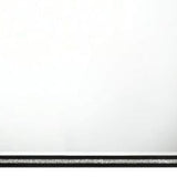 35" Black Wood Framed Mounted Dresser Mirror