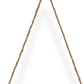 Silver Galvanized Metal Three Tier Hanging Planter