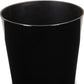 9" Black Recycled Plastic Indoor Outdoor Round Pot Planter