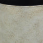 7" Silver Recycled Plastic Indoor Outdoor Round Pot Planter