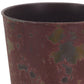 7" Red Recycled Plastic Indoor Outdoor Round Pot Planter