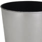 7" Silver Recycled Plastic Indoor Outdoor Round Pot Planter