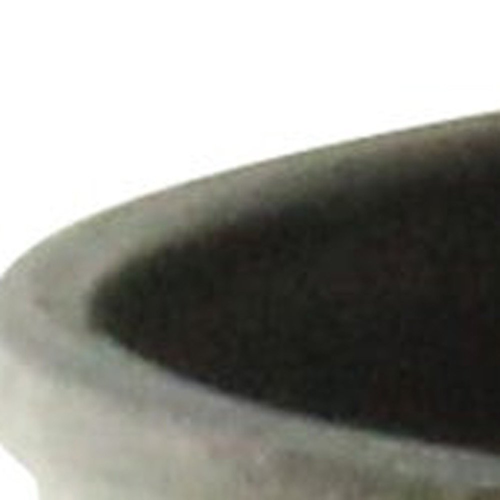 6" Gray Recycled Plastic Indoor Outdoor Round Pot Planter