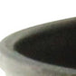 6" Gray Recycled Plastic Indoor Outdoor Round Pot Planter