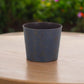 6" Blue Recycled Plastic Indoor Outdoor Round Pot Planter