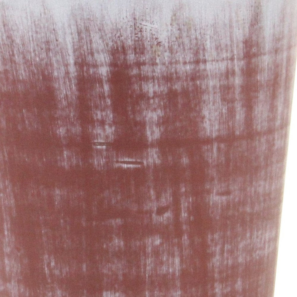 5" Brown and Ivory Textural Tone On Tone Recycled Plastic Indoor Outdoor Round Pot Planter